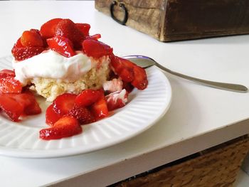 Close-up of strawberries