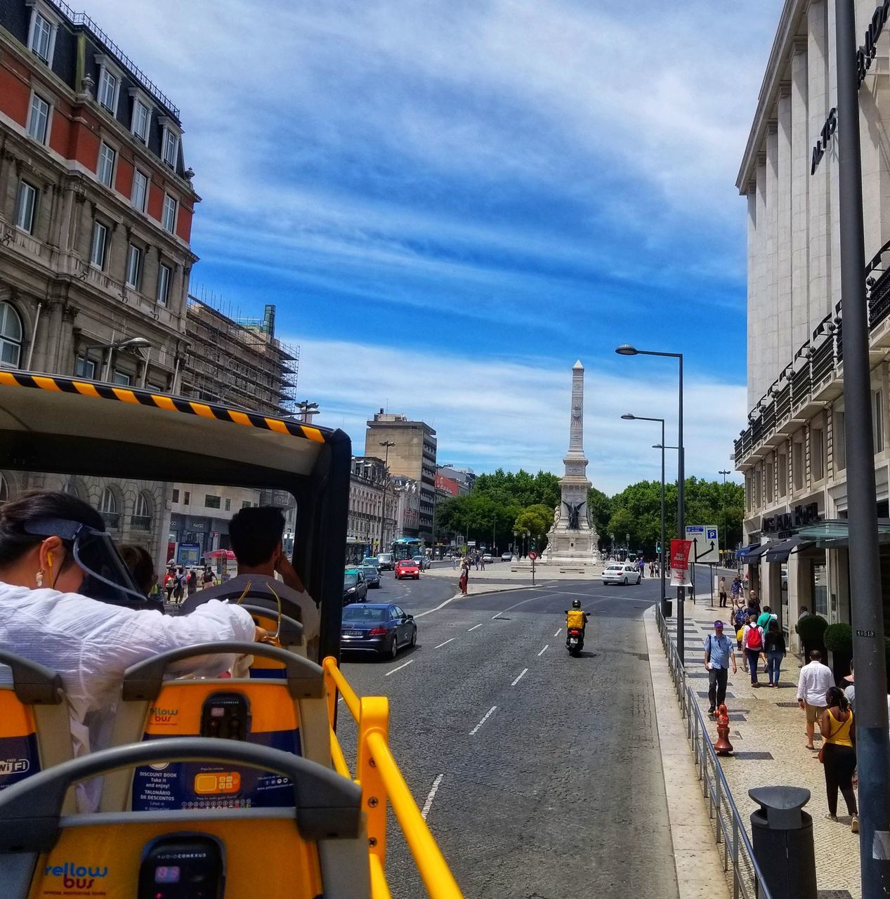 VIEW OF CITY STREET