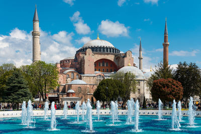 Hagia sophia or ayasofya  in sultanahmet  istanbul at turkey