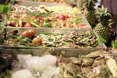 Close-up of fruits on plant