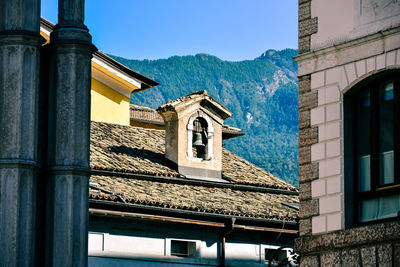 Low angle view of building against sky