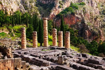 Old ruins of building