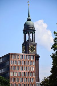 Low angle view of building against sky