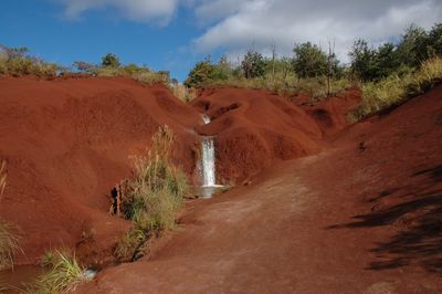 Panoramic view of landscape against sky