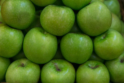Full frame shot of apples