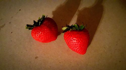 Close-up of strawberries