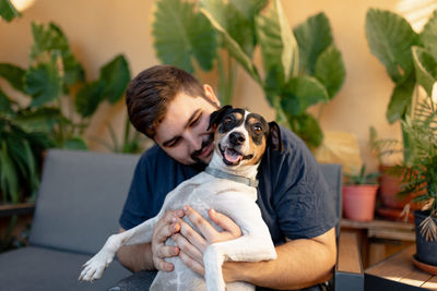 Close-up of dog
