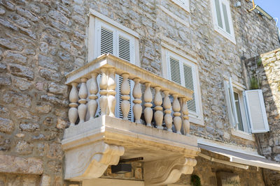 Low angle view of old building