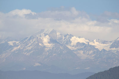 Himalayan snow caps