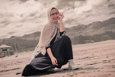 Photograph of the hijab model