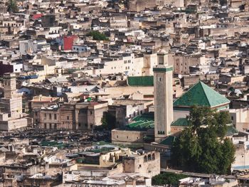 Buildings in city