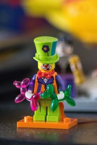 Close-up of toys on table