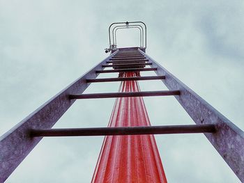 Low angle view of built structure against sky