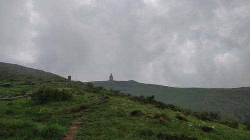 Panoramic view of landscape against sky