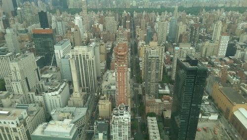 Aerial view of cityscape