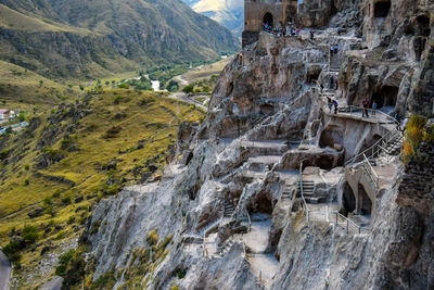 High angle view of landscape