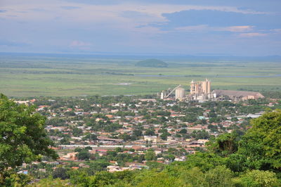 Scenic view of castle against sky