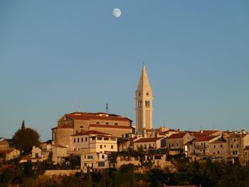 View of cathedral against clear sky