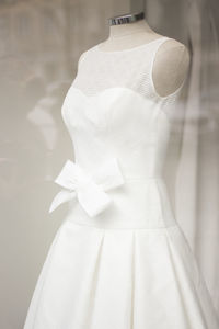 Dress in mannequin at store for sale