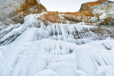 Snow covered landscape