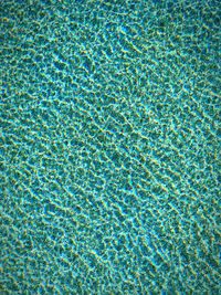 Full frame shot of rippled water in swimming pool