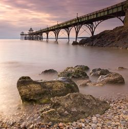 Clevedon pier long exposure, somerset.