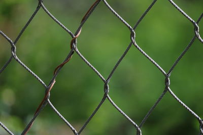 Full frame shot of chainlink fence