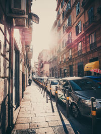 Street amidst buildings in city