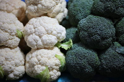 Close-up of vegetables for sale in market