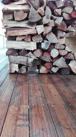 Close-up of wood