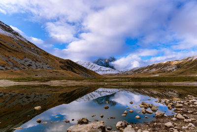 Lake pietranzoni is one of the wonders immersed in the heart of abruzzo.