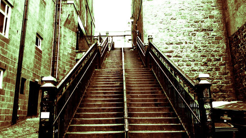 Low angle view of staircase