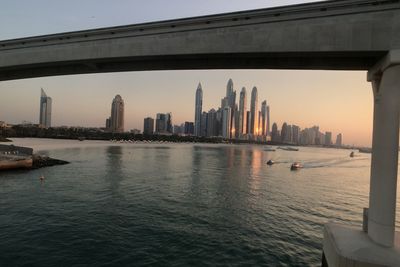 City at waterfront
