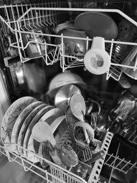 Close-up of machine part