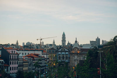 View of cityscape against sky