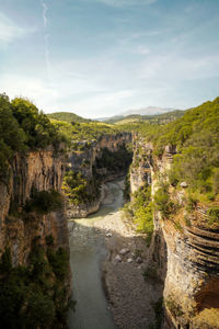 Osumi canyon in southern albania taken in may 2022