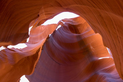 Rock formations in cave