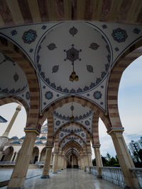 View of archway