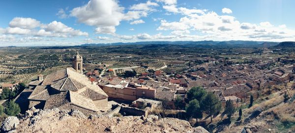 Aerial view of cityscape