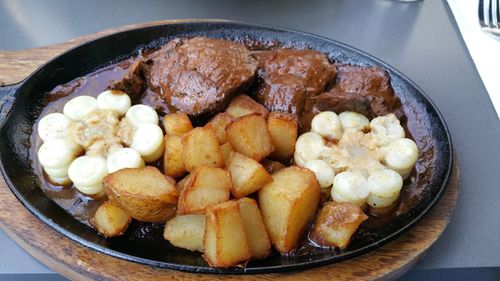 Close-up of food in bowl