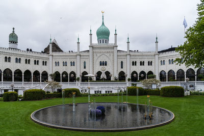 View of historical building in city