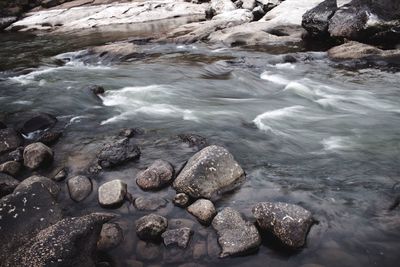 View of rocks at beach