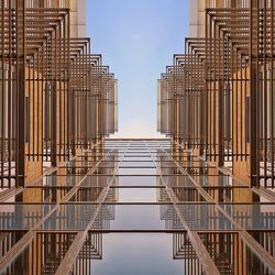 Low angle view of skyscrapers