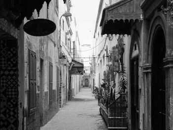 Street amidst buildings