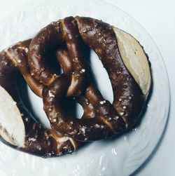 Close-up of served food