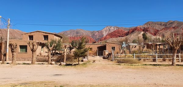 Old ruins against clear sky