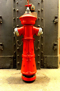 Close-up of fire hydrant