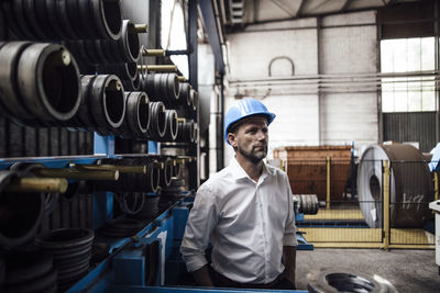 Man working in factory