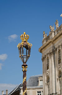 Low angle view of statue