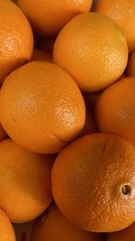 Full frame shot of oranges